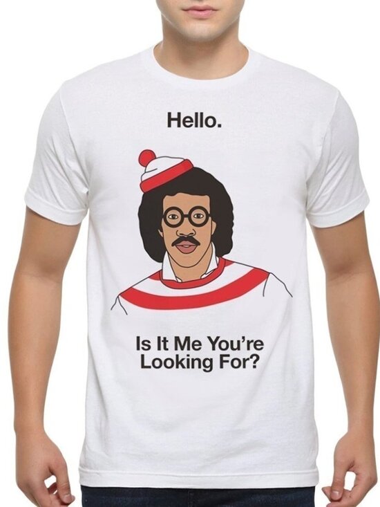 Erica H Other - Lionel Richie Hello Is It Me Lyric Quote Fan T-Shirt